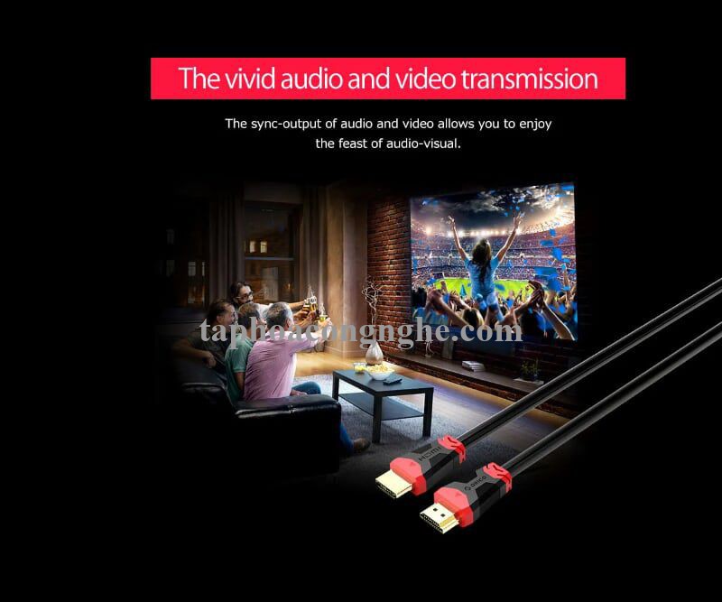 Orico 95940 Hd308-50-Bk 5M Màu Đen V2.0 Cáp Nối Hdmi 30095940